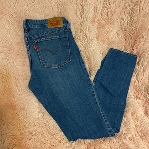 Levi’s 711 skinny Blue Jeans